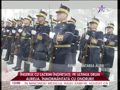 Aurelia, înmormântată cu onoruri