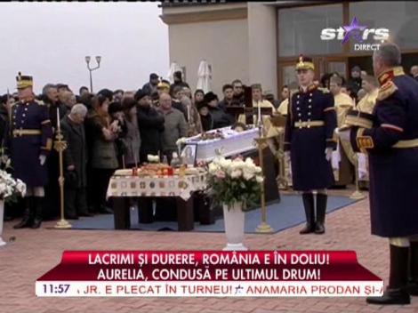 Aurelia Ion, condusă pe ultimul drum