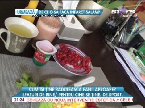 Mihaela Rădulescu, sfaturi de nutriţie