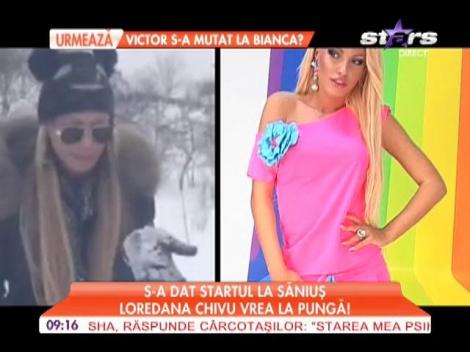 Loredana Chivu vrea la pungă