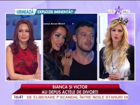 Bianca şi Victor au depus actele de divorţ