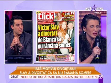 Victor Slav a divortat de Bianca sa nu ramana somer!