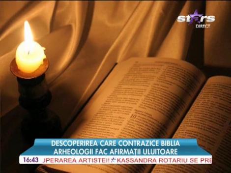 Descoperirea care contrazice Biblia