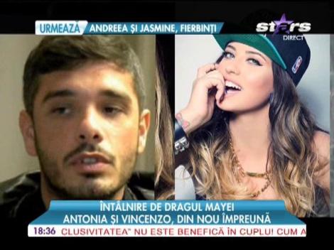 Antonia şi Vincenzo, întâlnire de dragul fiicei lor