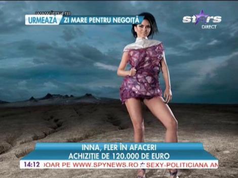 Inna îşi investeşte banii în imobiliare