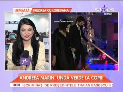 Andreea Marin, undă verde la copii!
