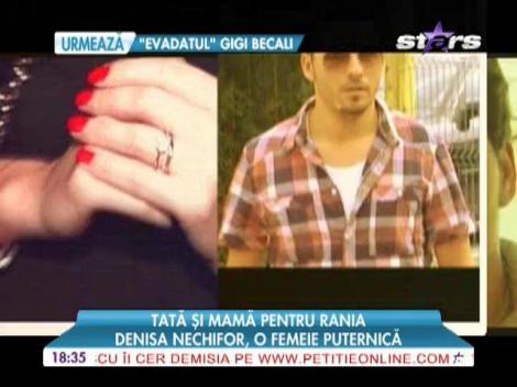 Denisa Nechifor, tată şi mamă pentru fiica ei