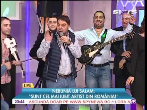 Florin Salam cântă la "Rai da' buni"