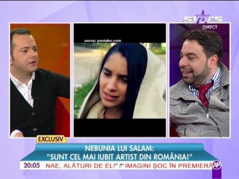 Florin Salam: "Sunt cel mai iubit artist din România"