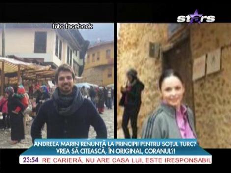 Andreea Marin învaţă de zor limba turcă