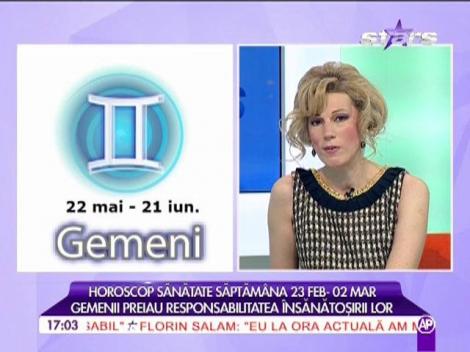 Horoscop sănătate săptăm&acirc;nă  23 Feb - 02 Mar