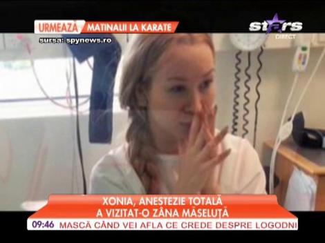Xonia, pe patul de spital!