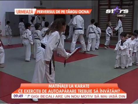 Valeria Arnăutu s-a apucat de karate