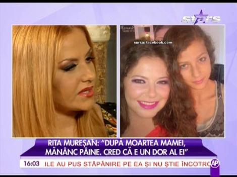 Rita Mureșan: ”Am pirdu 7 kilograme în cele 3 zilele în care am îngropat-o pe mama”