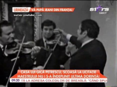 Casa lui Gică Petrescu, scoasă la licitație