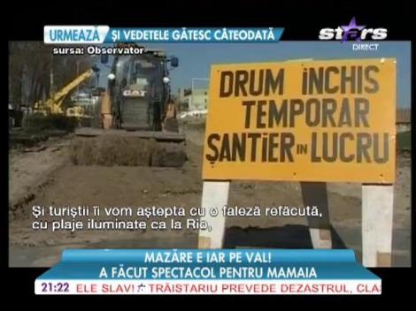 Radu Mazăre, spectacol pentru Mamaia