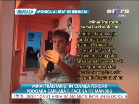 Mihai Trăistariu e multumit de transplantul de par