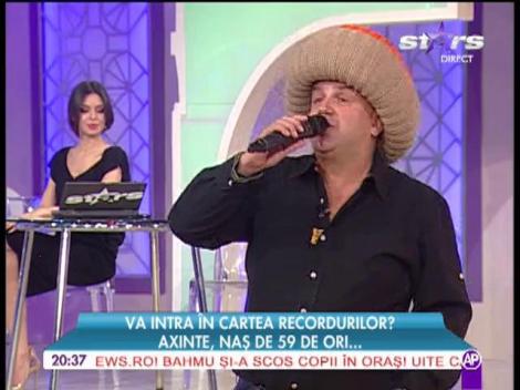 Axinte cântă la ”Rai da' buni”