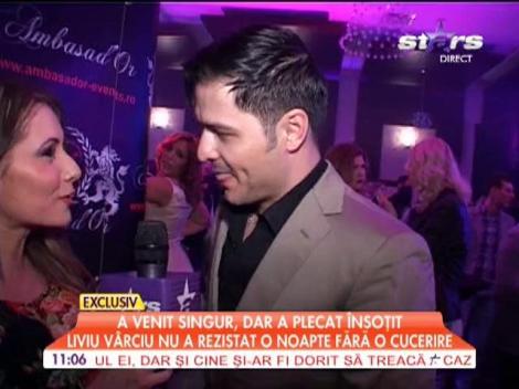 Liviu V&acirc;rciu a venit singur, dar a plecat &icirc;nsoţit