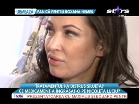 Ce medicament a îngrăşat-o pe Nicoleta Luciu?