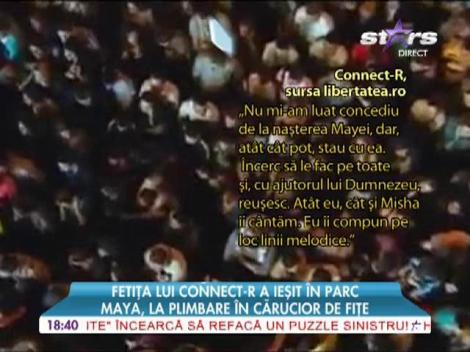 Fetiţa lui Connect-R a ieşit în parc