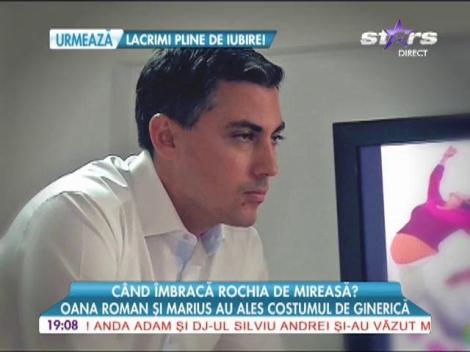 Cand imbraca rochia de mireasa! Oana Roman si Marius