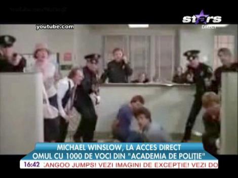 Michael Winslow, omul cu 1000 de voci, la Acces Direct