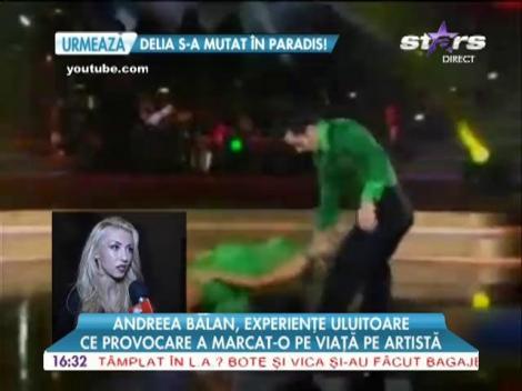 Andreea Balan, experiente uluitoare