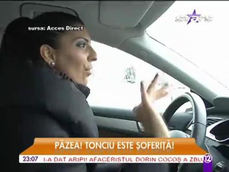 Andreea Tonciu și-a luat permisul auto