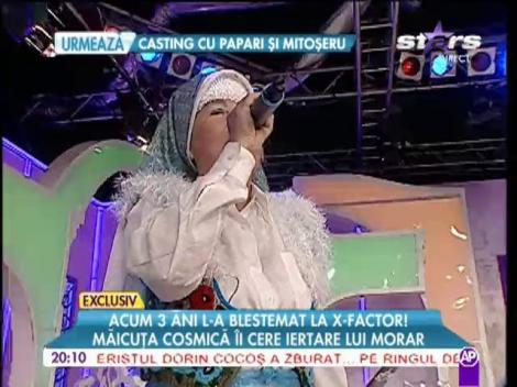 Măicuța Cosmina îi cere prin cântec iertare lui Mihai Morar