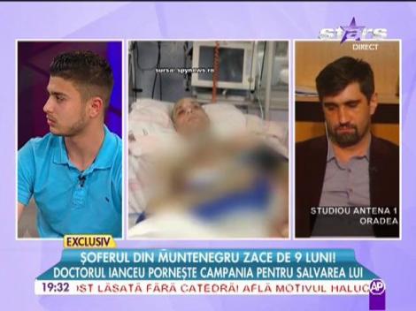 Doctorul Ianceu vrea să-l salveze pe șoferul autocarului răsturnat în Muntenegru