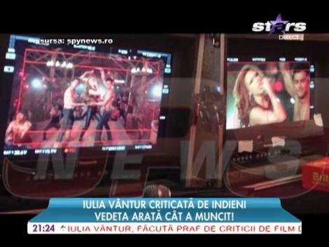 Iulia Vântur, mândră de cariera ei cinematografică