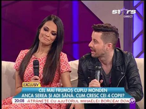Anca Serea și Adi Sână, cel mai frumos cuplu monden