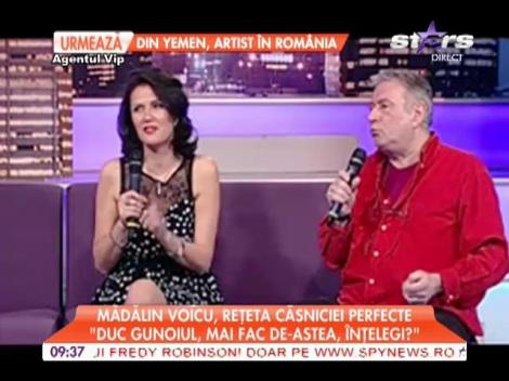 Mădălin Voicu, rețeta căsniciei perfecte