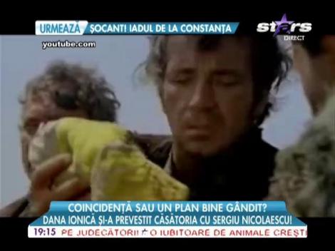 Dana Ionică şi-a prevestit căsătoria cu Sergiu Nicolaescu