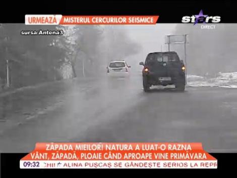 Zăpada mieilor a albit munții