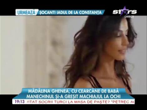 Mădălina Ghenea, cu cearcăne la un eveniment monden