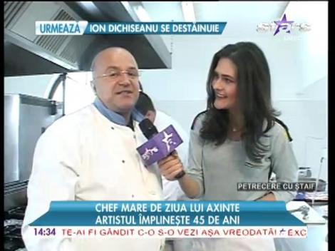 Chef mare de ziua lui Florin Petrescu, alias Axinte