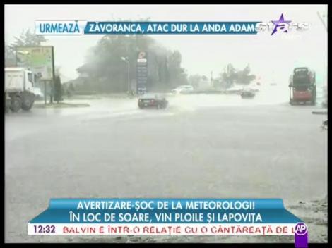 Avertizare METEO, vin ploile !