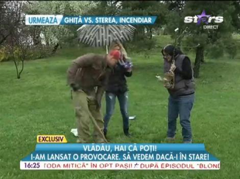 Bogdan Vlădău plantează copaci