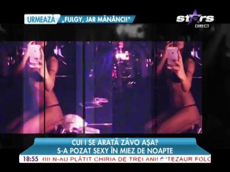 Oana Zăvoranu, poză aproape dezbrăcată pentru fani