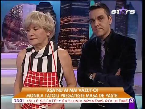 Monica Tatoiu pregateste cozonac de pasti