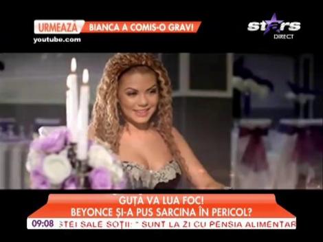 Beyonce şi-a pus sarcina în pericol?