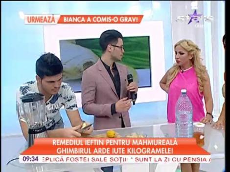 Ghimbiru are rol antiinflamator şi întăreşte sitemul imunitar