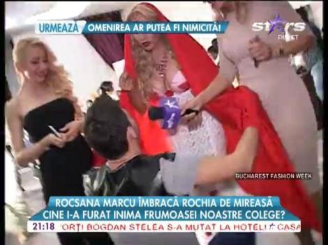 Rocsana Marcu, cerută în căsătorie în direct!