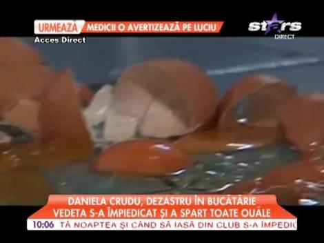 Dezastru în bucătărie cu Daniela Crudu