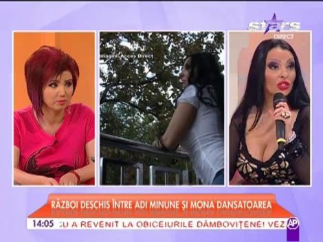 Război deschis între Adi Minune şi Mona Dansatoarea