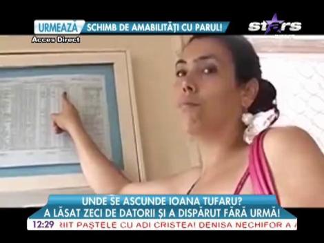 A dispărut Ioana Tufaru!