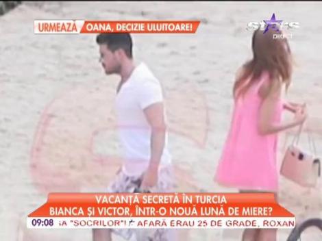 Bianca și Victor au plecat împreună într-o vacanţă secretă în Turcia
