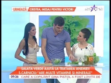 Beneficiile salatei verde